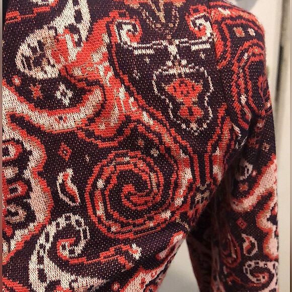 ANTHROPOLOGIE MAEVE Floral Paisley Wrap Front Dress With Belt Sz XS - Picture 10 of 16